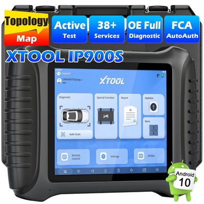 XTOOL IP900S KFZ OBD2 Diagnosegerät Scanner FCA Auto Auth Alle System ECU Coding