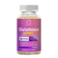 Glutathione Capsules Antioxidant, Detox  Immune Support & Cell Protection