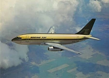 Boeing 737 In Flight 5 x 7 inch postcard