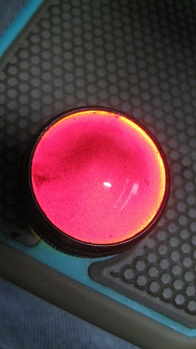 Vintage Dial Co NY 75W 125V 1" Indicator Panel Light lamp Red ruby smooth convex - Picture 8 of 9