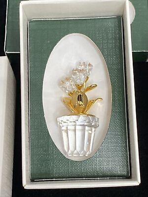 SWAROVSKI CRYSTAL MEMORIES CLASSICS FLOWER POT 9460 000 075 SWAROVSKI CRYSTAL MEMORIES CLASSICS FLOWER POT 9460 000 075