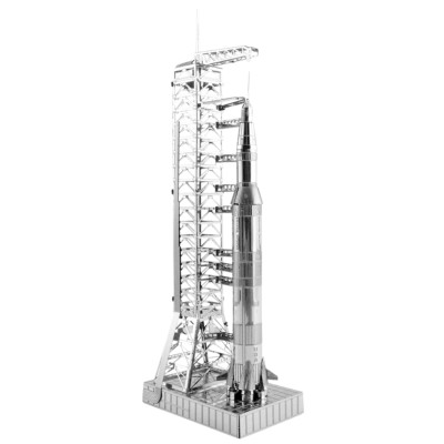 Fascinations Metal Earth 3D Laser Cut Model Kit - US Apollo Saturn V with Gantry