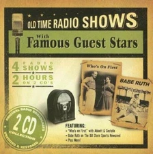 Old Time Radio Shows: With Famous Guest Stars  audioCD Used - Very Good