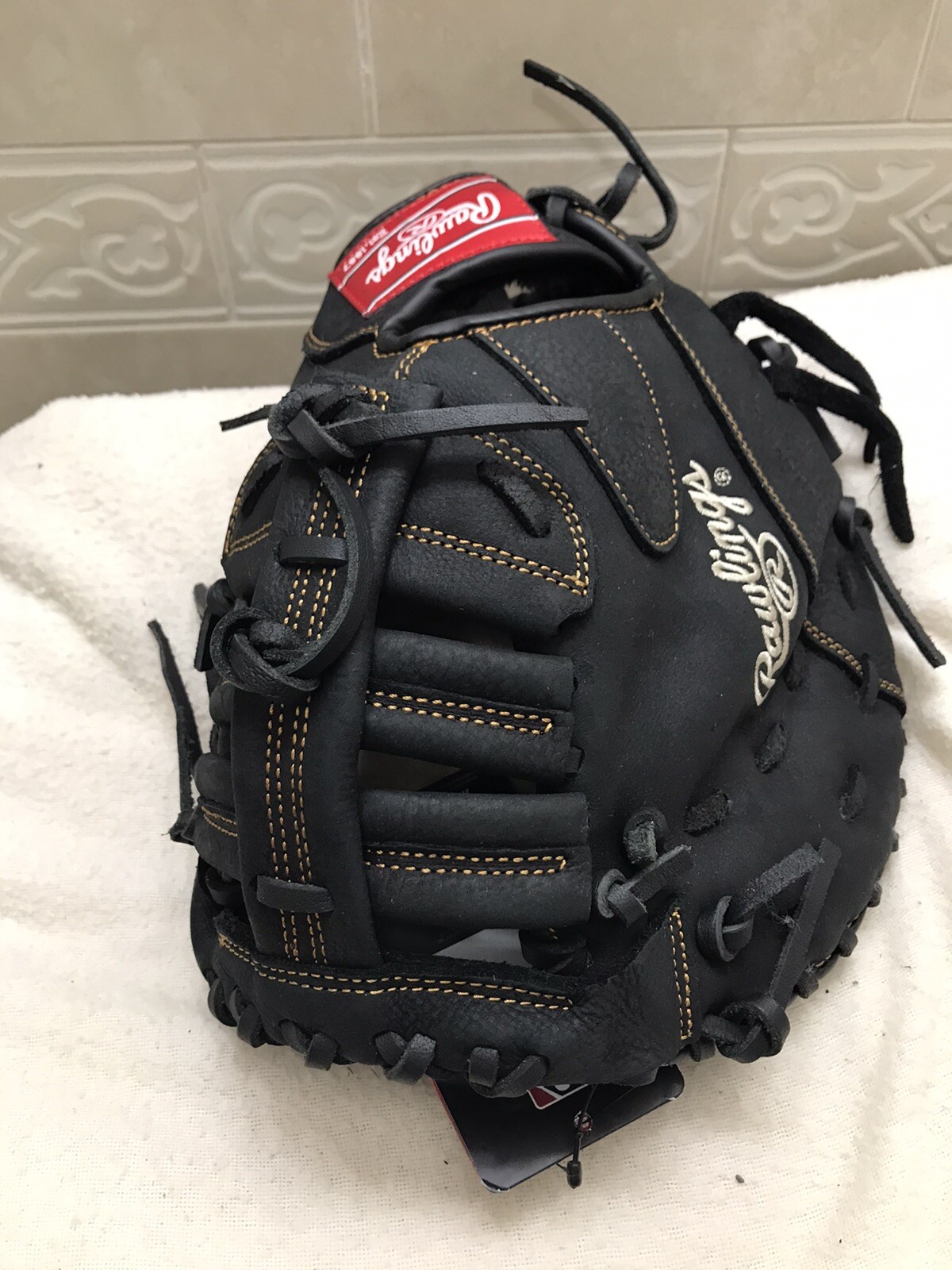 Rawlings R115FBM Boys Black 11.5” Baseball First Base Mitt Right Throw New WTags eBay