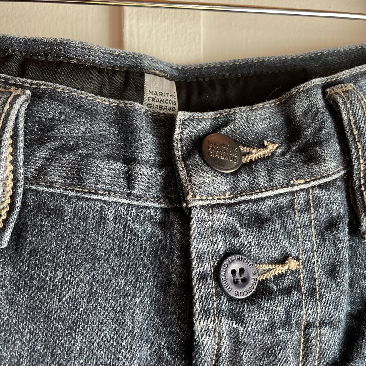 ショートパンツ Marithe + Francois Girbaud W XPOCKET RAW EDGE HALF DENIM PAN Marithe Francois Girbaud W X-POCKET RAW EDGE HALF DENIM