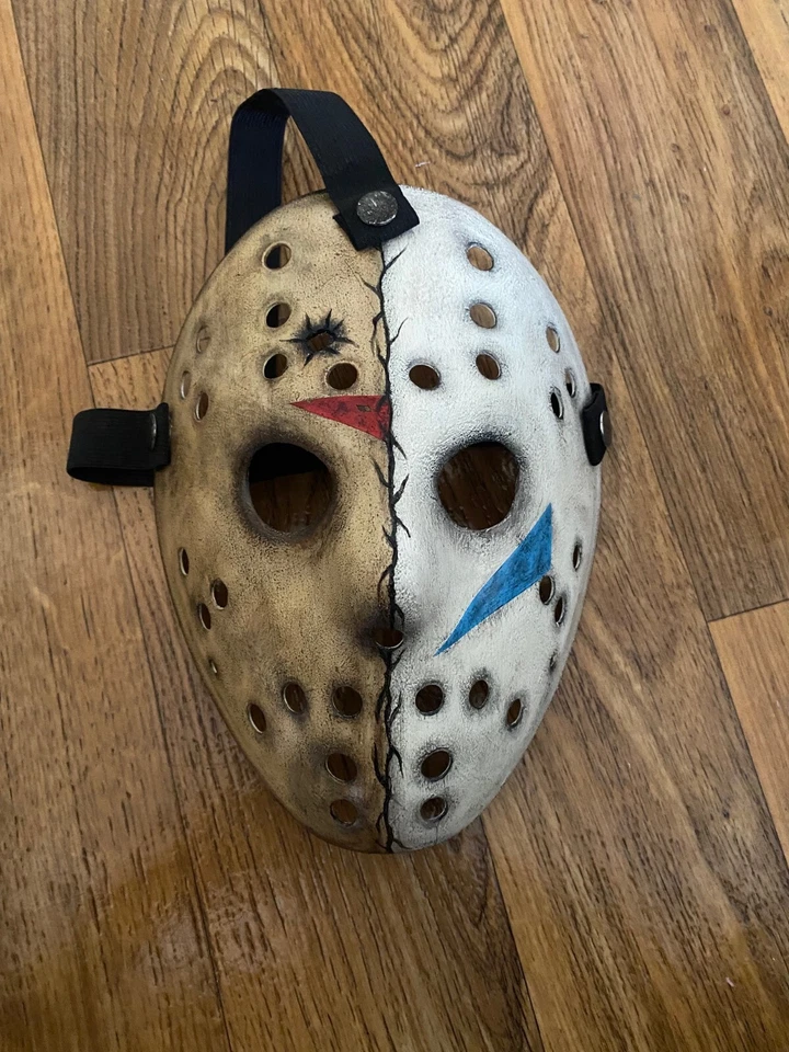 Part 5 Part 6 Mash up custom hand painted Jason inspired mask - Image 4 of 4