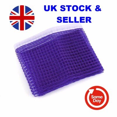 Blau Tischtennisnetz Baumwolle Ersatz Qualität UK LAGER & VERKÄUFER