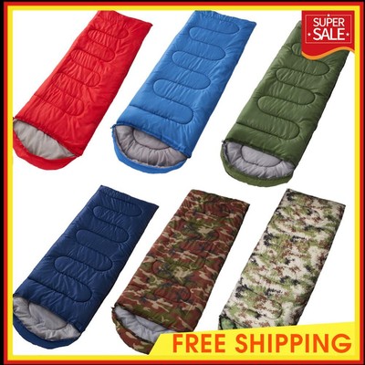Cotton Sleeping Bag Comfortable Lightweight Outdoor Camping Sleeping Must Have