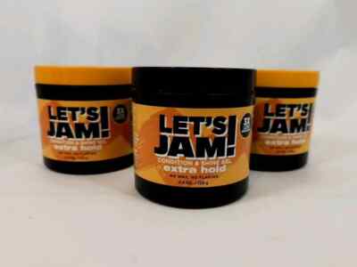 BL Lets Jam Condition & Shine Gel Extra Hold 4.4 oz Jar - THREE PACK