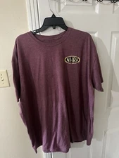 NHRA National Hot Rod Association Drag Racing Licensed T-Shirt Blood Sweat Gear