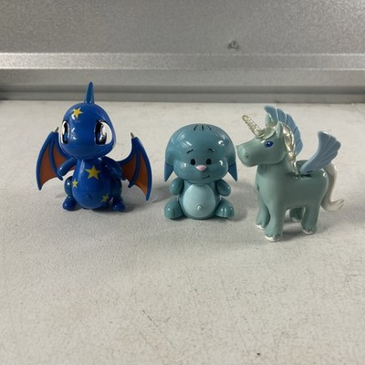 Neopets Thinkway Electronic Interactive Pets Starry Shoyru Blue Kacheek Lot Of 3