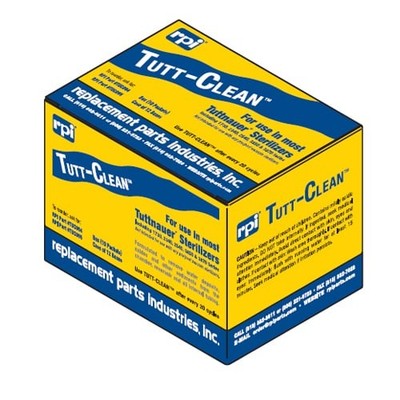 RPI TUC094 Tutt-Clean Sterilizer Cleaner Packets 10/Pk