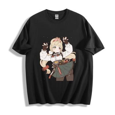 Zenless Zone Zero Alice Chibi T - Shirt | Adorable Anime Game Character Tee
