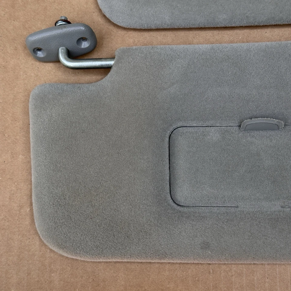 1992-1997 Isuzu Trooper/Acura SLX водитель пассажирский солнцезащитный козырек комплект серый OEM - Изображение 2 из 4