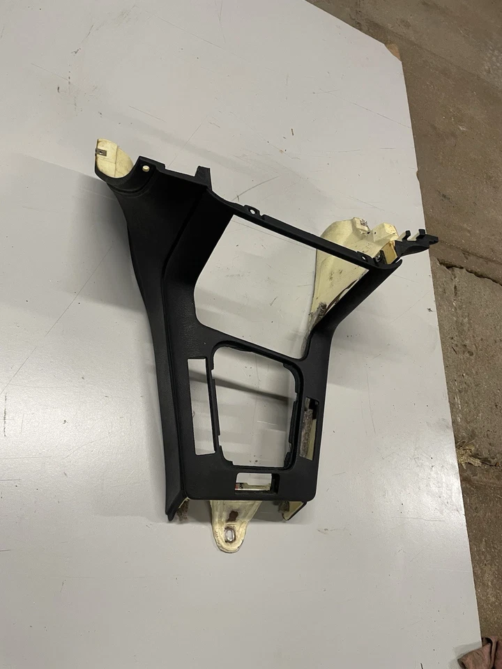 96-99 BMW E36 3-Series Sedan Convertible Front Center Console Black OE - Image 4 of 4