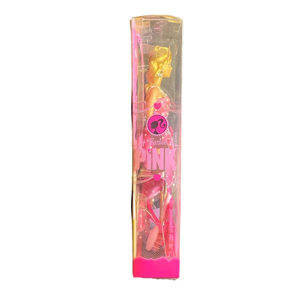 Barbie Color Your World Pink Party Dress Doll 2008 Mattel N6180 NRFB ...