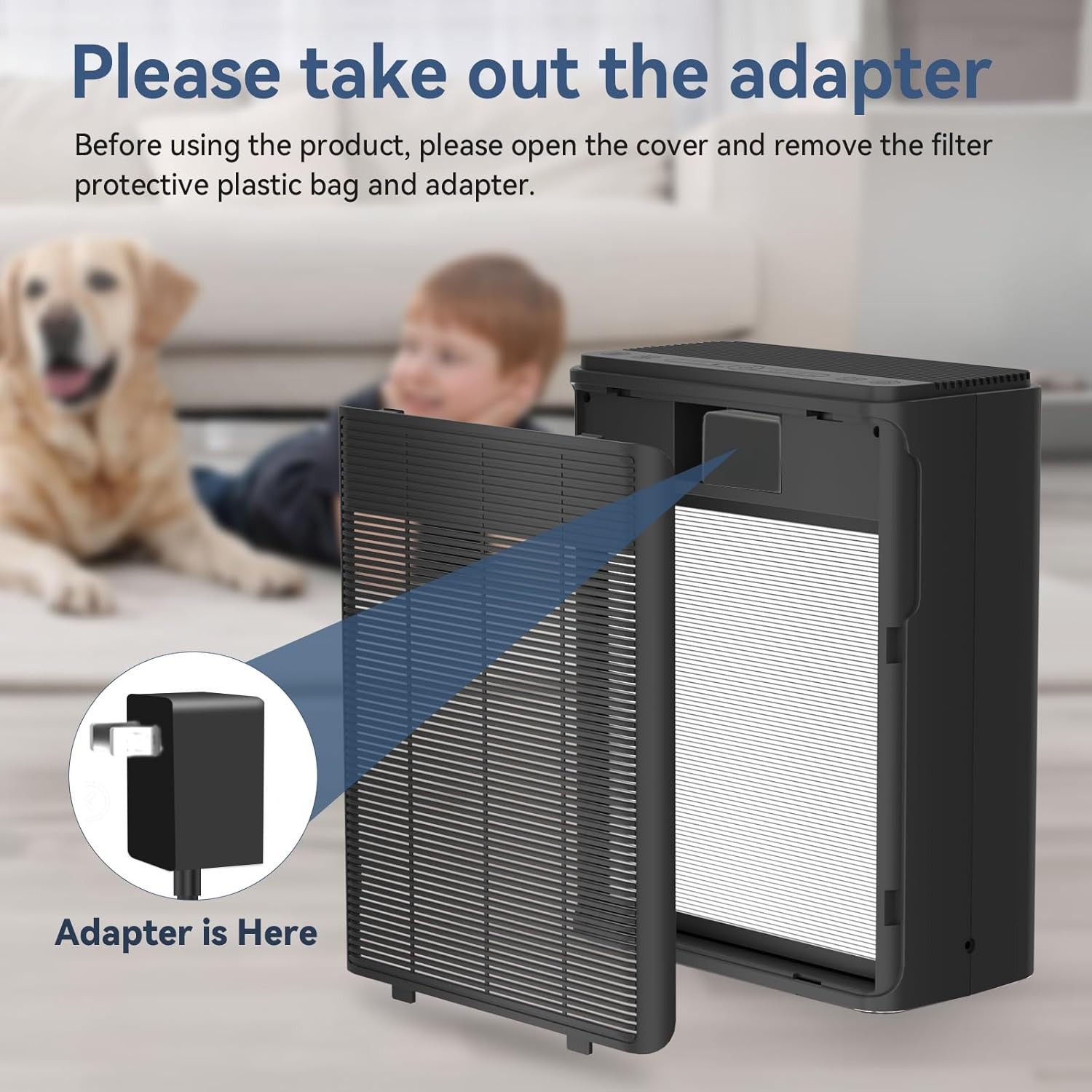 Air Purifiers for Home Large Room up to 2000 Ft&sup2; with Washable Filters,  H13 HEP