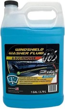 UCS 2-in-1 Windshield Washer Fluid 1 Gallon Ready to Use, Streak-Free Formula,