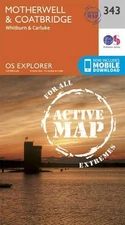 Motherwell and Coatbridge (Map) OS Explorer Active Map