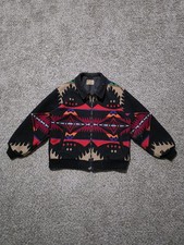 Vintage Pendleton Aztec Jacket Size Medium High Grade Western Wear Made In USA