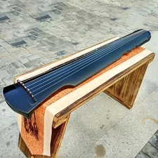 7 Strings Guqin Zither Handmade Guzheng Beginner Stringed Instruments 