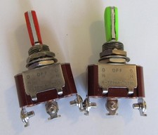  2 Heavy Duty Toggle Switches - 16A / 250V - SPDT 3 Position 3 Pin- On/Off/On