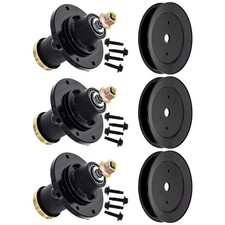 8TEN Spindle Kit for Husqvarna Z248F MZT52 TS354 48 52 54-Inch 539131898 3 Pack