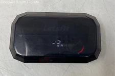 Letsfit Black In The Ear Classic Earbuds With Black Case Not Tested