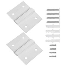 2 Pairs Hanging Clips for Wall Pictures Aluminum French Cleat System