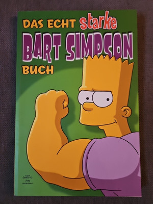 THE REAL STRONG BART SIMPSON BOOK No. 4 # The Simpsons Comic Horror Show Comics