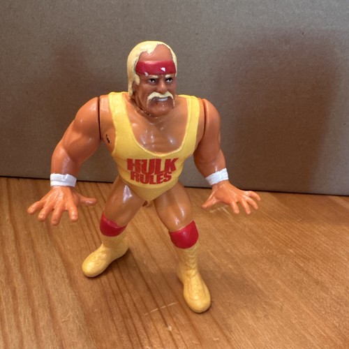 WWE Hasbro Hulk Hogan Action Figure WWF...