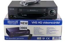 Magnum VCR4300 | Enregistreur combiné VHS / DVD | NEUF DANS SA BOÎTE