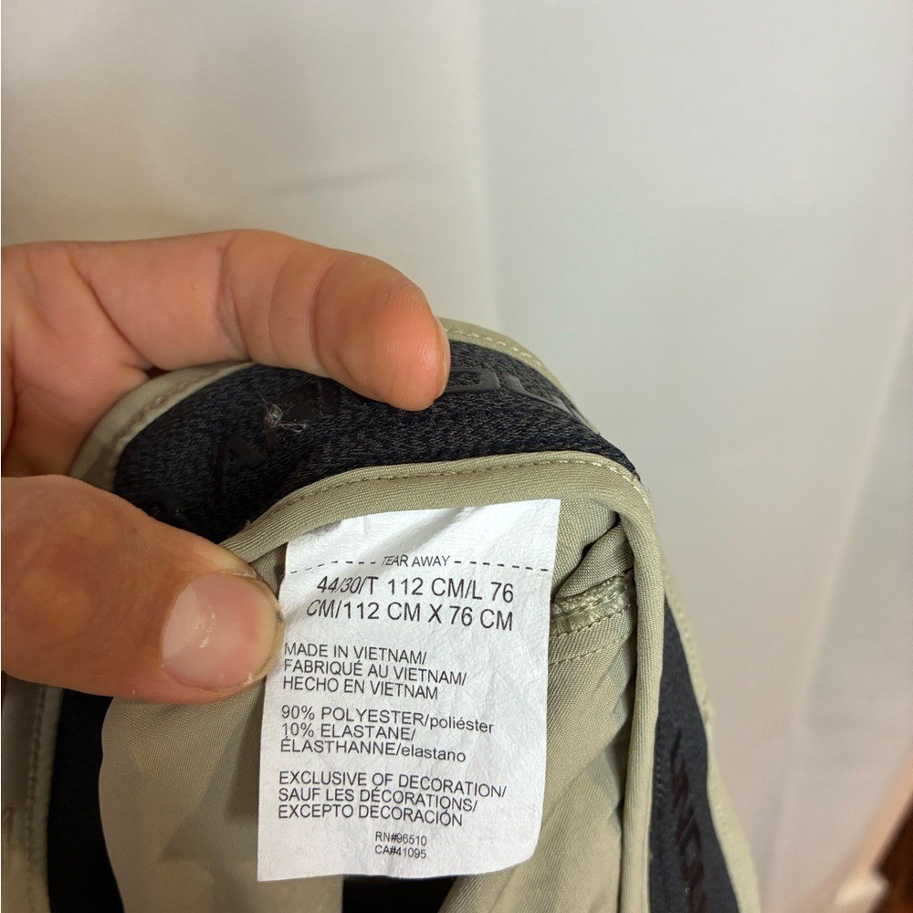 Under Armour Mens 44/30 Performance Golf Tech Pants Sandy Barley Color thumbnail 7