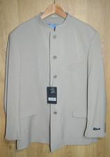 Pierre Remon Classic Elegant Grandpa Grandad Collarless Safari/Dress Suit UK 44