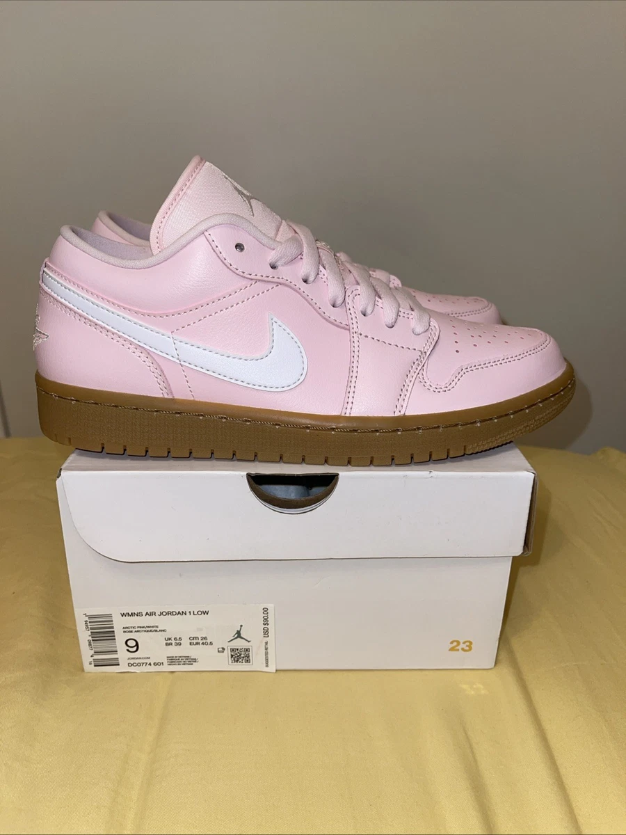 Women\'s Air Jordan 1 Low \'Arctic Pink Gum\' 11.5W or 9M Las mejores ofertas en Jordan 1 Low Arctic Pink Gum W | eBay main image 3