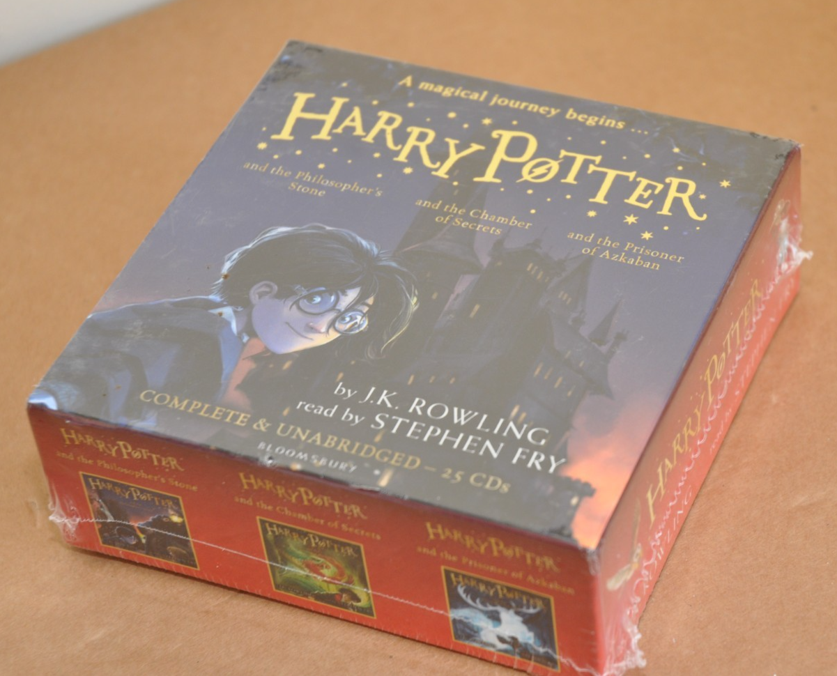Harry Potter Philosophers Stone Chamber Secrets Prisoner Azkaban Audio cd New