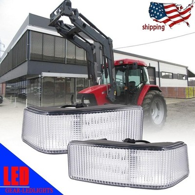 for Case IH MX210 MX220 CX70 CX100 JX1090U STX430 232449A2 LED Headlight Set 