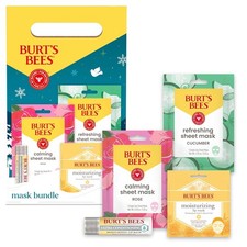 Burt s Bees Mask Bundle Gift Set; , Ultra Conditioning Lip Balm and Moisturizing