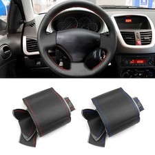 DIY For Peugeot 206 1998-2005 206 SW 03-05 Lenkrad ﻿Lenkradschoner Lenkradbezug
