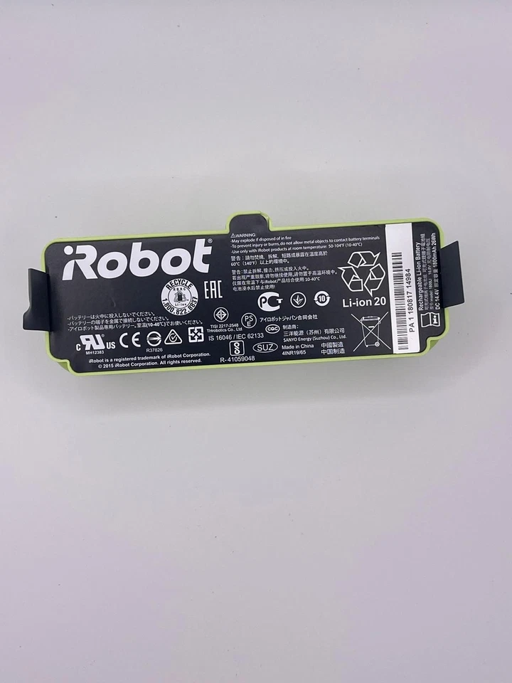 Original iRobot Akku Li-Ion 20 14,4V 1800mAh 26Wh für Roomba 600 800 900 Serie