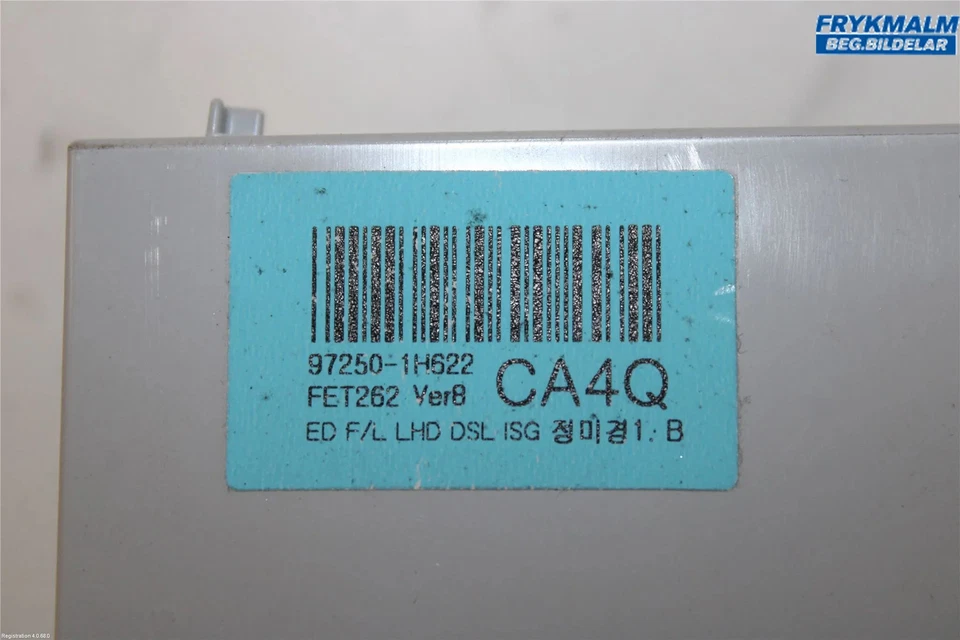 Centralina climatizzatore ORIGINALE KIA CEE'D SW (ED) 2011 - Immagine 3 di 3