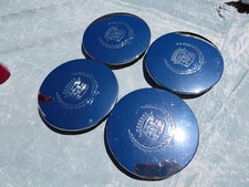 Set Of 4 1993 1994 1995 1996-1999 Cadillac Seville Deville 7 Chrome Center Caps