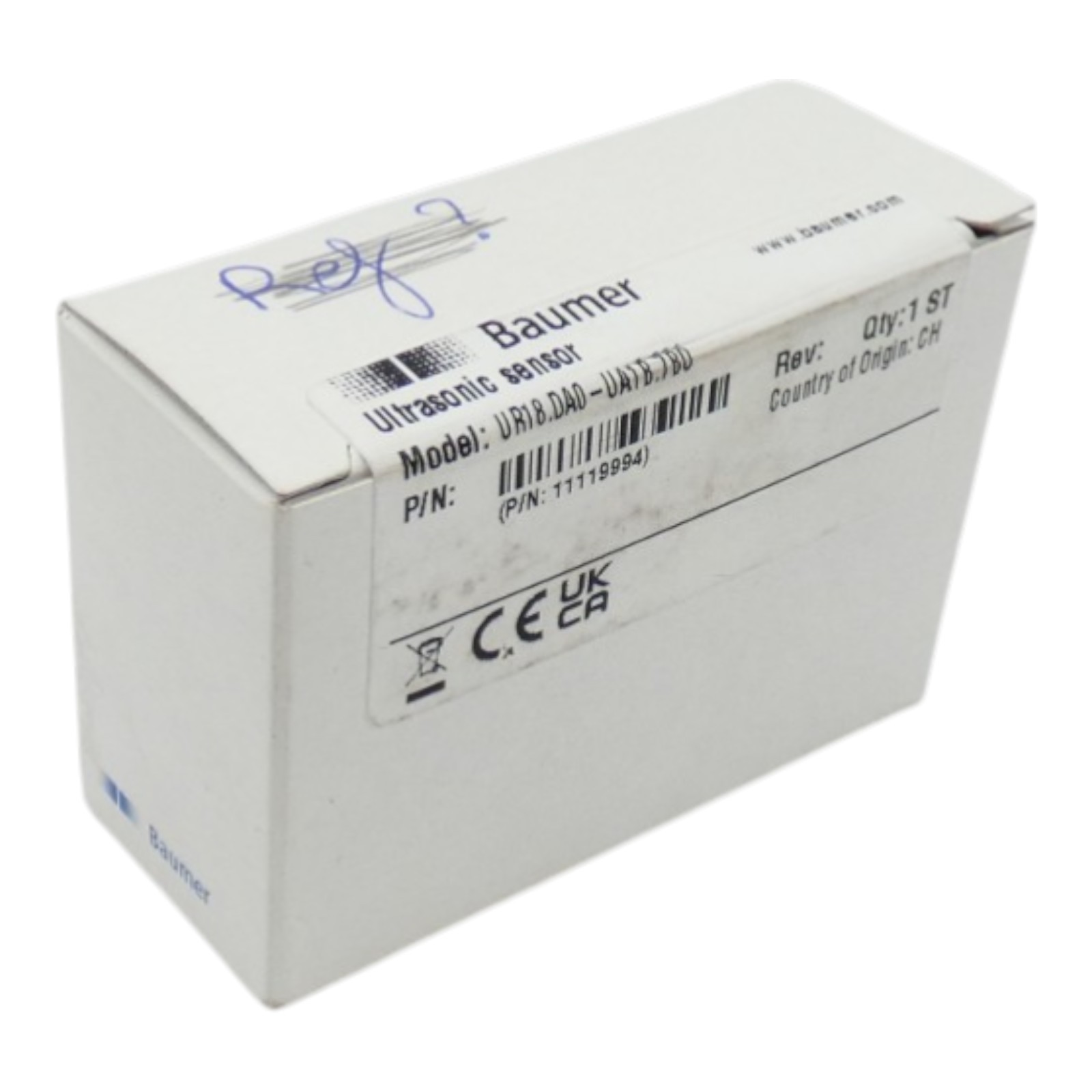 Baumer UR18.DA0-UA1B.7BO 11119994 Ultrasonic Distance Sensor Ultrasonic -sealed-