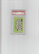 1964  Topps  White Sox Team # 496  PSA 8 NM-MT      Nicely centered NQ