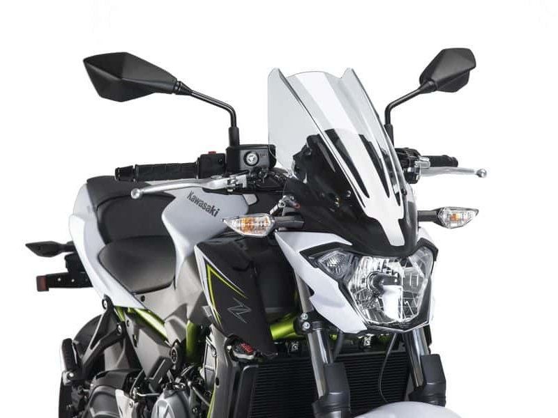 Puig Clear New Generation Touring Screen Kawasaki Z650 2017-2019