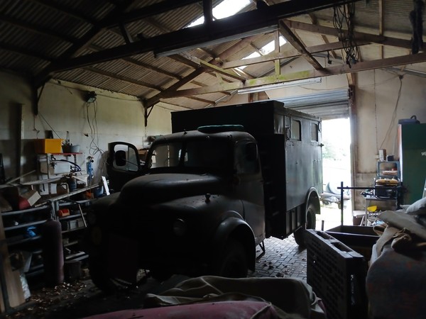 Ex Army Austin k9 radio body