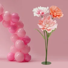 Giant Artificial Flowers, Large Artificial Flowers with Stems and Base