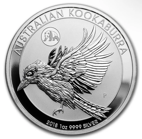2018 Australian Silver Kookaburra 1 oz — photo from the most recent tracked eBay sale