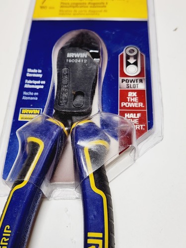 Irwin Vise-Grip 7" Max Leverage Diagonals - Picture 3 of 4