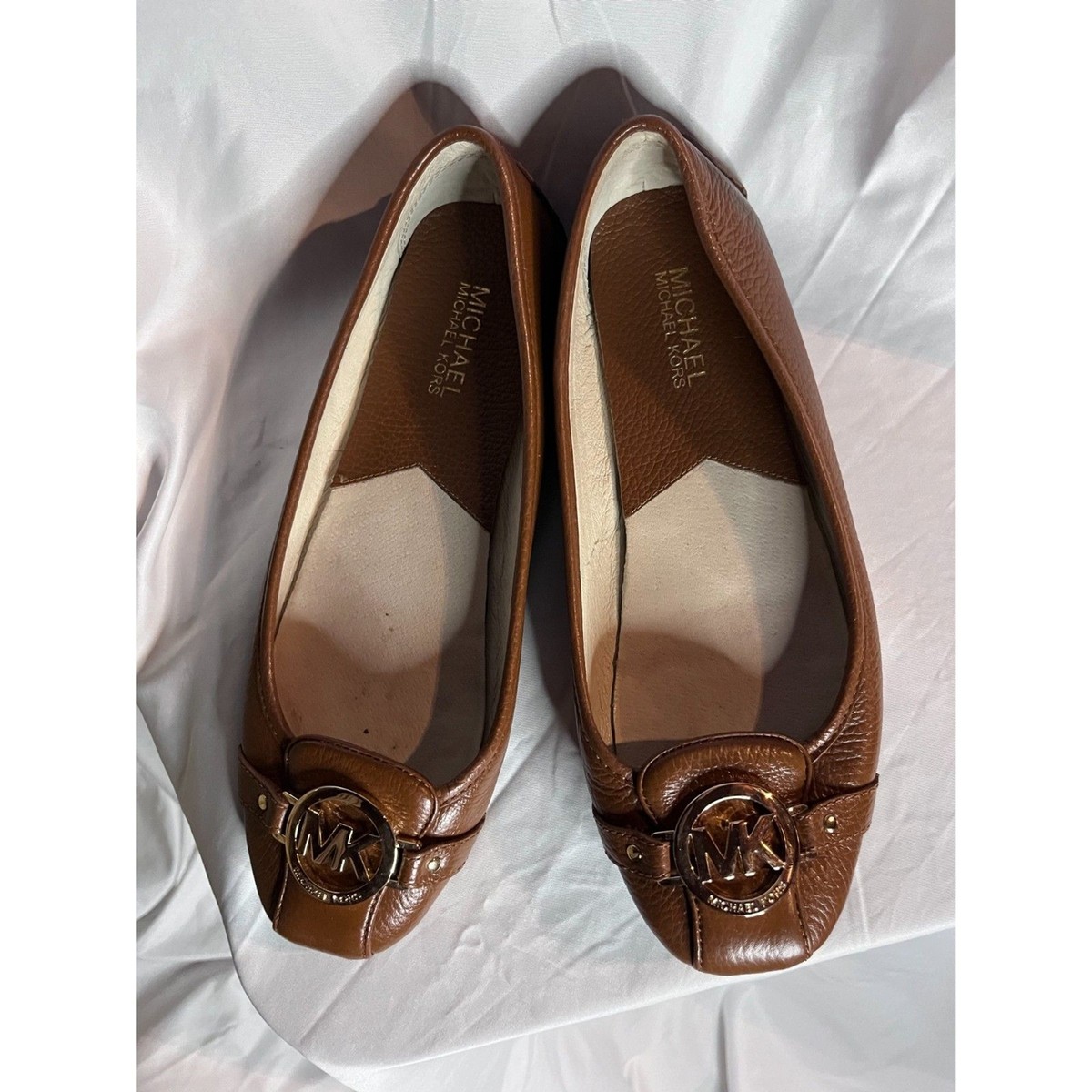 Michael Kors Ballet Flats, Brown, Size 9M